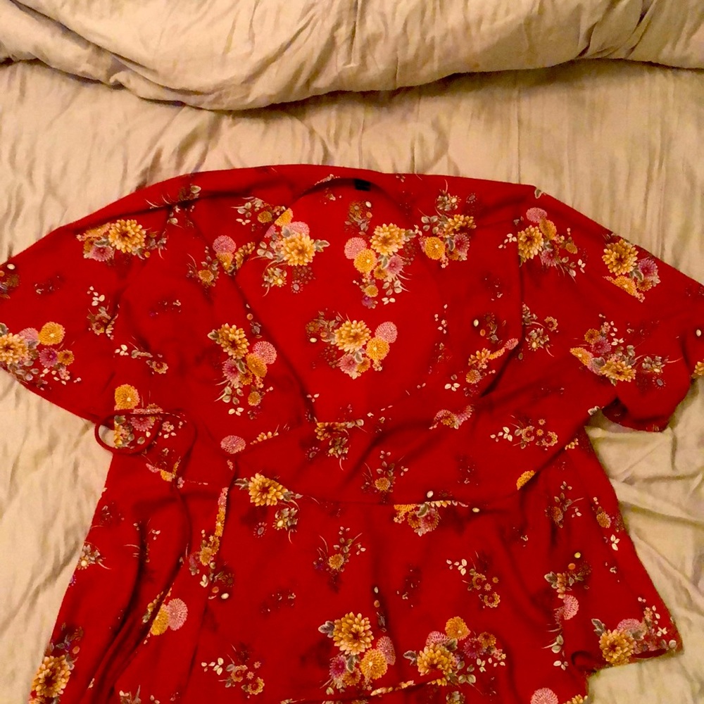Wrap around shirt